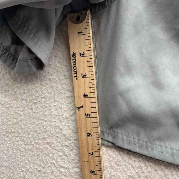 Nike Swim Trunks Mens XL Gray Blue Sports Athletic Cargo Pocket Bathing Suit 6" - Picture 7 of 13